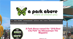 Desktop Screenshot of aparkabove.org